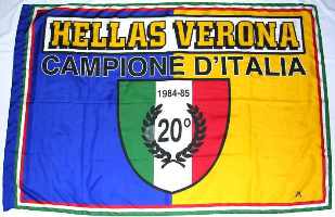Bandiera 20 Anni Scudetto Verona